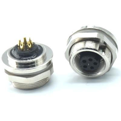 China M9 Plug Industrial Female Waterproof Aviation Pin Parts Circular Connector for sale