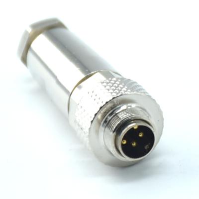 China Industrial Industrial Parts Waterproof 5 Pin Circular Male Plug M9 Aviation Connector for sale