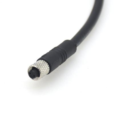 China Industrial Products 2 Pin Female Connector Cost Effective Alternative Aviation Waterproof M5 Plugs Cable for sale