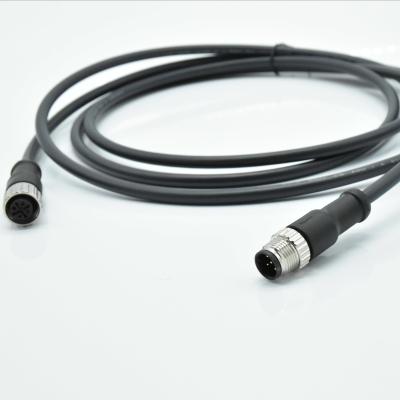 China China Waterproof IP67 IP68 M12 M12 5pin 5pin Power Male Female Electrical Welding Cable Connector for sale