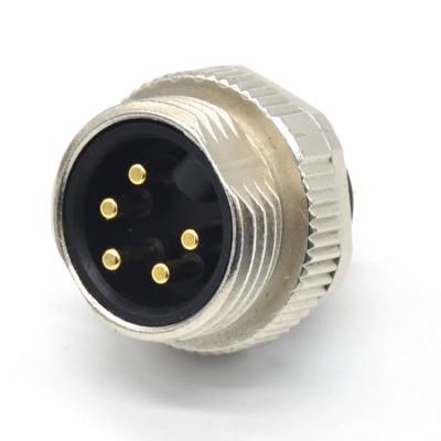 China OEM 7/8 5 Pin Male Plug Industrial High Quality Industrial Automation Moldable Connector for sale