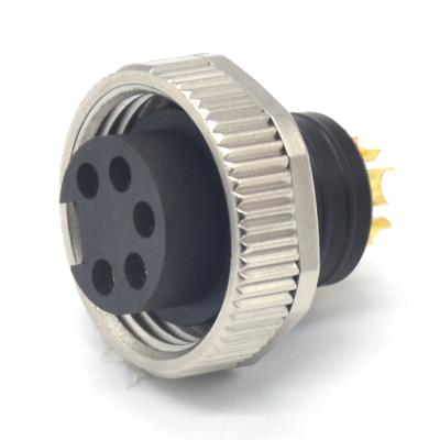 China 7/8 5 Pin Plug Industrial Automation High Quality Moldable Female Connector for sale