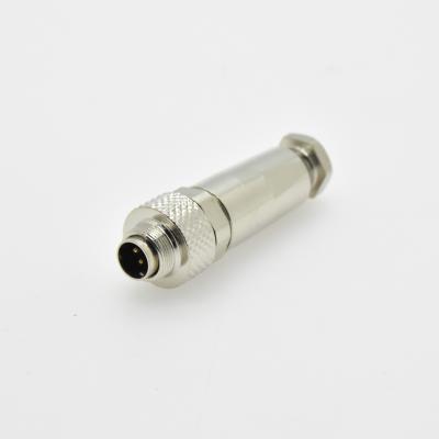 China IP67 Power Waterproof 2 3 4 5 6 7 8 Pin Metal Shielded Power Cable M9 Connector for sale