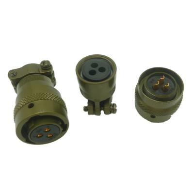 China Military Waterproof Power Amphenol Connector MS5105 3pin Aviation Plug Connector for sale