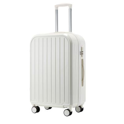 China 100% Eco-friendly Designer Custom Luggage Durable 2Pcs Travel Luggage Set Trolley Cases Abs Suitcase With Wheels for sale