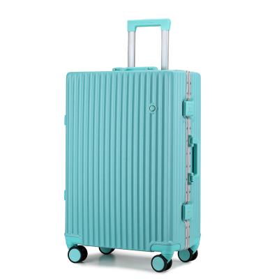 China High Quallity Fashion Hot Selling Aluminium waterproof high-capacity Trolley Cases Bags Suitcases for sale