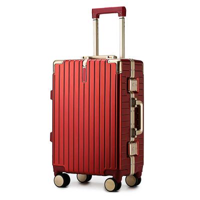 China High Quallity Luggage bag with wheels waterproof lightweight suitcases carry on travel rolling luggage with wheels for sale