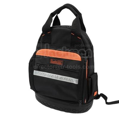 China Heavy Duty Polyester Fabric JKB-63314 TRTOOLS Fabric Electrician Tool Backpack Tool Bag Backpack for sale