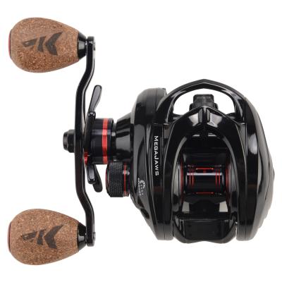 China Graphite KastKing MegaJaws Baitcasting Reel Max Drag 8KG BBS Fishing Reel 11+1 with 4 Gear Ratios 5.4:1 to 9.1:1 Fishing Reel for sale