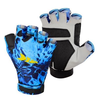 China KastKing UV Protection Fishing Gloves PESCA Breathable Outdoor Carp Fishing Apparel SPF 50 Sun Men Hands Protection Gloves Sportswear Gloves for sale