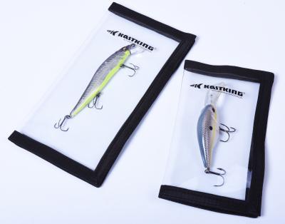 China KastKing Lure Collection Lure Wraps Keeps Lure Safe Durable Clear PVC Hook Loop System Includes 4 Lure Wraps for Crankbaits Spinnerbaits Spoons for sale