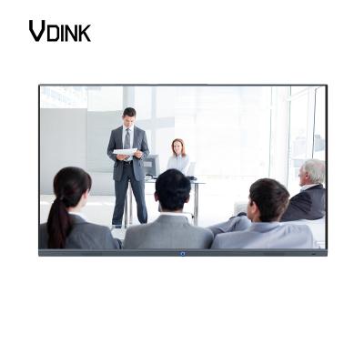 China VDINK OEM 75 Inch Mobile Interactive Panel Whiteboard All In One Smart Interactive Whiteboard Whiteboard DB75DU-M3 for sale