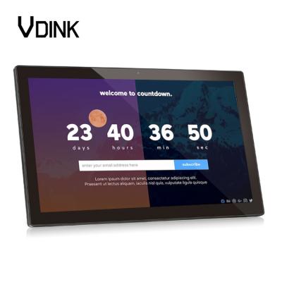 China Vdink Hard Digital Wall Mounted Signage Android Tablet ODM Advertising Equipment Touch Screen Monitors All In One Tablets for sale