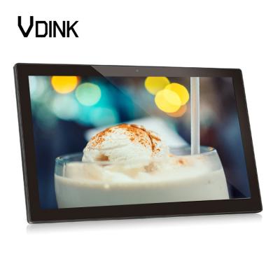 China Tough Vdink Customized Wall Mounted 18.5 Inch Capacitive Touch Screen All In One Digital Signage Android Tablet Industrial for sale