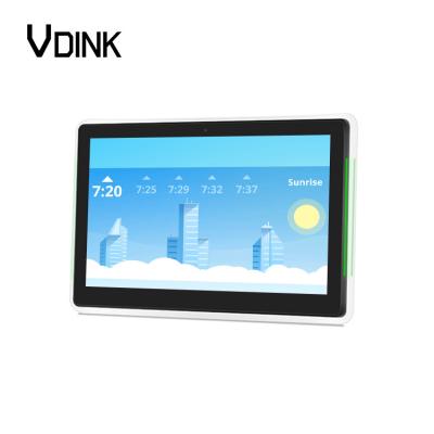 China Vidink Hard Wall Mount 13.3 Inch LCD Touch Screen ODM Light Guide Booking System Conference Meeting Room Android Tablet for sale