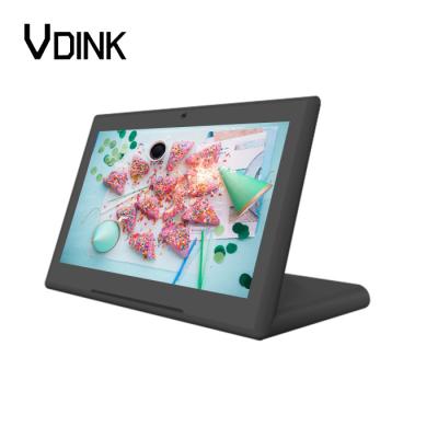 China Vdink Tough L Type 7 Inch All In One Touch Screen Computer ODM Restaurant System Android Control Panel Desktop PC for sale