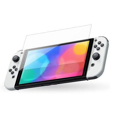 China Nintendo Switch Scasync Screen Protector Compatible with Nintendo Switch 2021 OLED Clear Tempered Glass Protective Film Bubble Free for sale