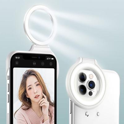 China Shockproof For iPhone 12 Selfie LED Case Flashing Light Luminous Mobile Phone Case For iPhone 11 Pro Max for sale