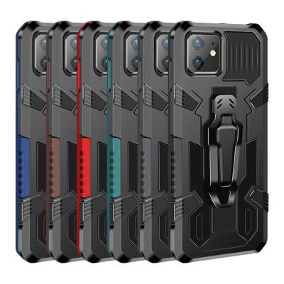 China Military Grade Anti Fall Grip Tpu Strong Armor Shockproof Soft Hard PC Armor Shockproof Phone Case For Iphone Max 12 pro for sale