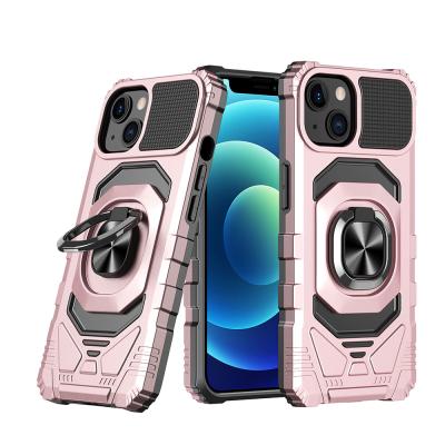 China Scasync 2021 Designers TPU+PC Ring Kickstand Magnetic Shockproof Cellphone Cover For iPhone 12 pro Max Phone Case Back Cover for sale