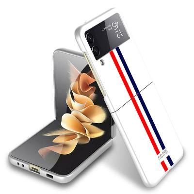 China Scasync Shockproof Modern Style Ultrathin Folding Screen Mobile Phone Case For Samsung Flip 3 PC Case for sale