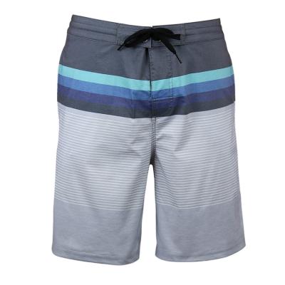 China Anti-Wrinkle Tonal Block Print With Contrast Horizontal Stripes Custom Hybrid Walking Shorts Design The New Walking Causal Shorts for sale