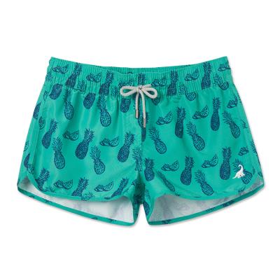 China Cunstom Surfcuz Breathable Beach Ladies Boardshorts 100% Eco-friendly OEM Service Polyester Short Adults Plus Size Animal Print for sale