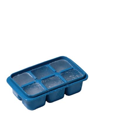 China CLASSIC DIY ice box freezer with a cover to make ice cube mold set plastic ice cube tray for sale