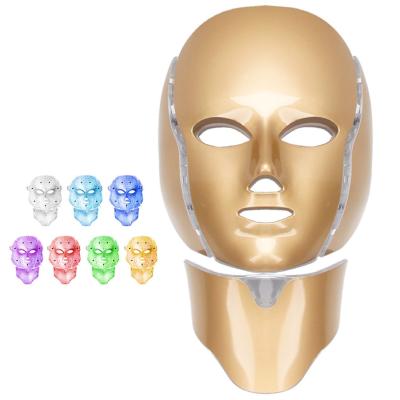 China Dye Removal Enhanced Pro Led Face Mask, 7 Colors Led Light Mask Beauty Machine Proactive Photon Therapy Whitening Skin Care Firming Kit for sale