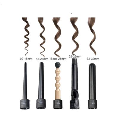 China 2021 Mini Ceramic Keep Your Hair Shiny Hair Curler And Straightener 2 In 1 Curling Clips Set Suppliers for sale