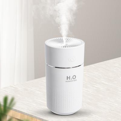 China USB Ultrasonic Humidifier Mini Humidifier With Colorful Light 360ml Car Home Appliances Mist Maker for sale