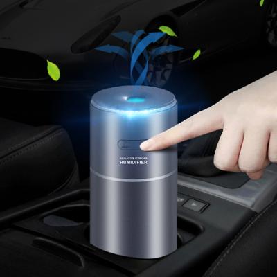 China Car Factory Mold Design Atomization USB Mini Humidifier Ultrasonic Humidifier With Colorful Light for sale