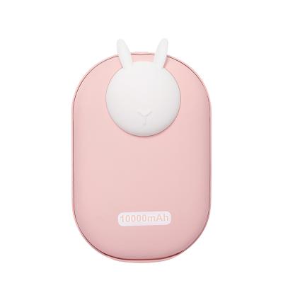 China Sub-team leader USB model power bank rechargeable electric hand warmer quick heating and quick portable function for sale