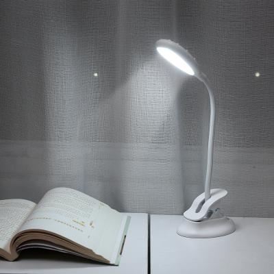 China Hot/white light+power bank 2020 new products bedroom near clip rechargeable reading light led desk lamp for sale