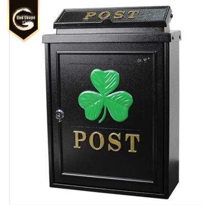 China Wall Mounted Outdoor Villa Mail Letter Box Residential Mailbox With Lock for sale