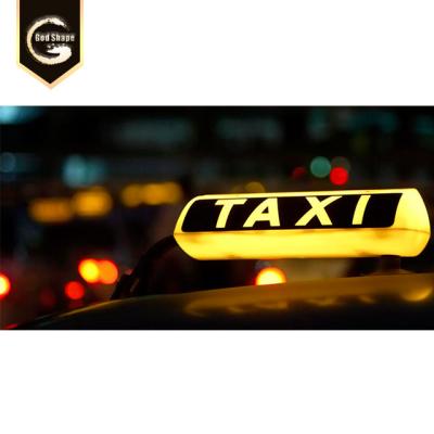 China Metal Stainless Steel Taxi Advertising Top Taxi Cab Light Top Signs For Sale for sale