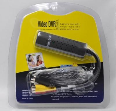 China Popular USB 2.0 interface and don't need other USB video capture with AV/SV video and audio collect it, very easily take for sale