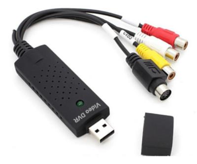 China Support Windows XP SP2 / Vista 1ch USB Video Capture Card With USB Audio Video Capture Stick for sale