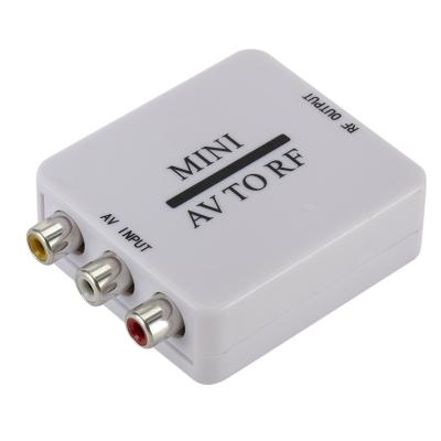 China AV To RF Converter AV To RF Cvsb Output Rca AV To RF Adapter TV Video Audio Signal Converter for sale