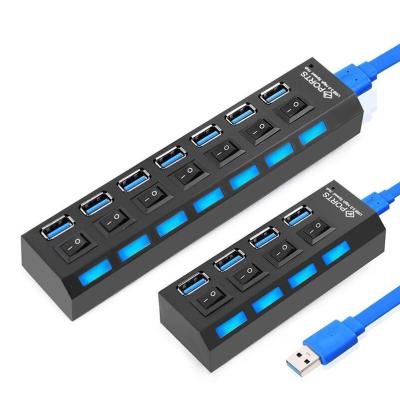 China USB3.0 Hub Hi-Speed ​​Multiport Adapter 7 Ports 4 Ports Usb Hub 3.0 For Laptop for sale