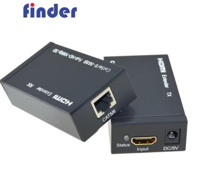 China HDMI 3D addon HDMI 60M over Cat5e/6 single hdmi addon cat5e x1 cable 1080P 720P for sale