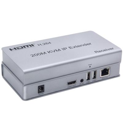 China 200M Extender , HDMI KVM Extender 200m Extender KVM Support 3D HDMI Extender Through UTP Cable Over Ethernet for sale