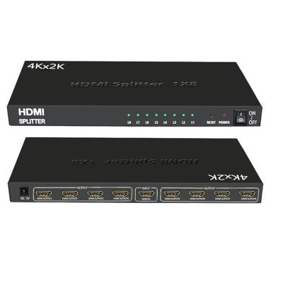 China 4kx2k HDMI Splitter 1x8 Splitter 1 To 8 HD Splitter HD-SP108N for sale