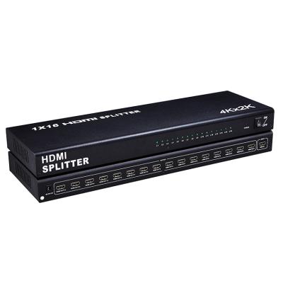 China 4K 60HZ 1x16 hdmi splitter 1 to 16 HDMI splitter for with Xbox PS4 fire stick HD-SP116N for sale