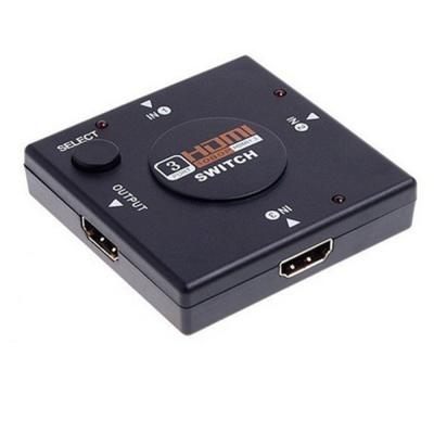 China English Version HDTV Switcher Box Selector 3 In 1 Out HDMI 3x1 Switcher for sale