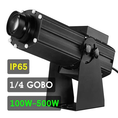 China Aluminum Alloy Waterproof 100W GoboProjector - 500W Multi-image Gobo Logo Projector Advertising Equipment Outdoor for sale