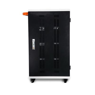 China School Classroom Tablet iPad Charging Cart with Wheels Charging Station Cabinet School Use Tablet Charging Cart for sale