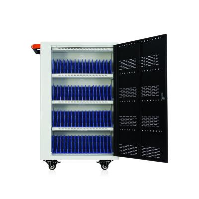 China 64pcs USB Tablet Cart E-reader Ipad Charging Station Tablet Charging Cabinet with Wheels 64 Pcs Devices for sale