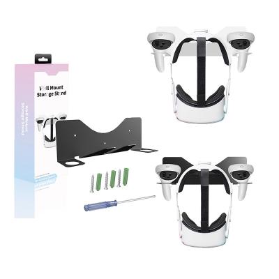 China For Headphone Wall Mount Storage VR Holder Stand VR Headset Holder Stable Controller Stand For Oculus Quest2 for sale