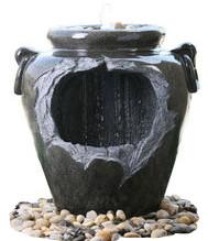 China Chinesische Art-Glas-asiatische Garten-Brunnen, Kaskadenwasser-Brunnen im Freien 18